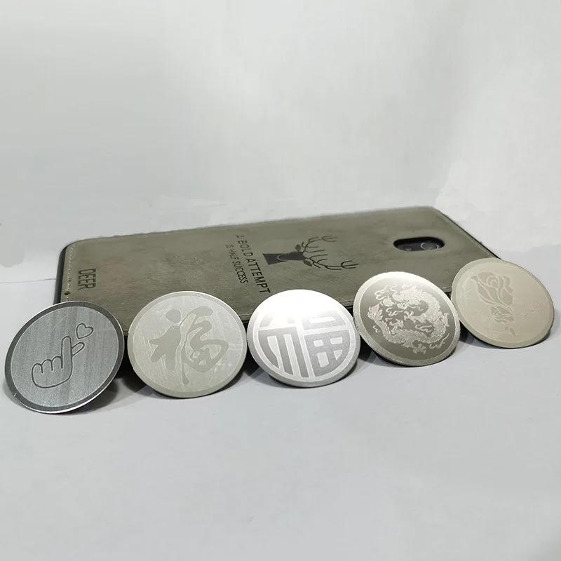 2pcs/lot 35mm Metal Plate disk iron sheet for Magnet Mobile Phone Holder iron Plate Sticker For Magnetic Car Phone Holder