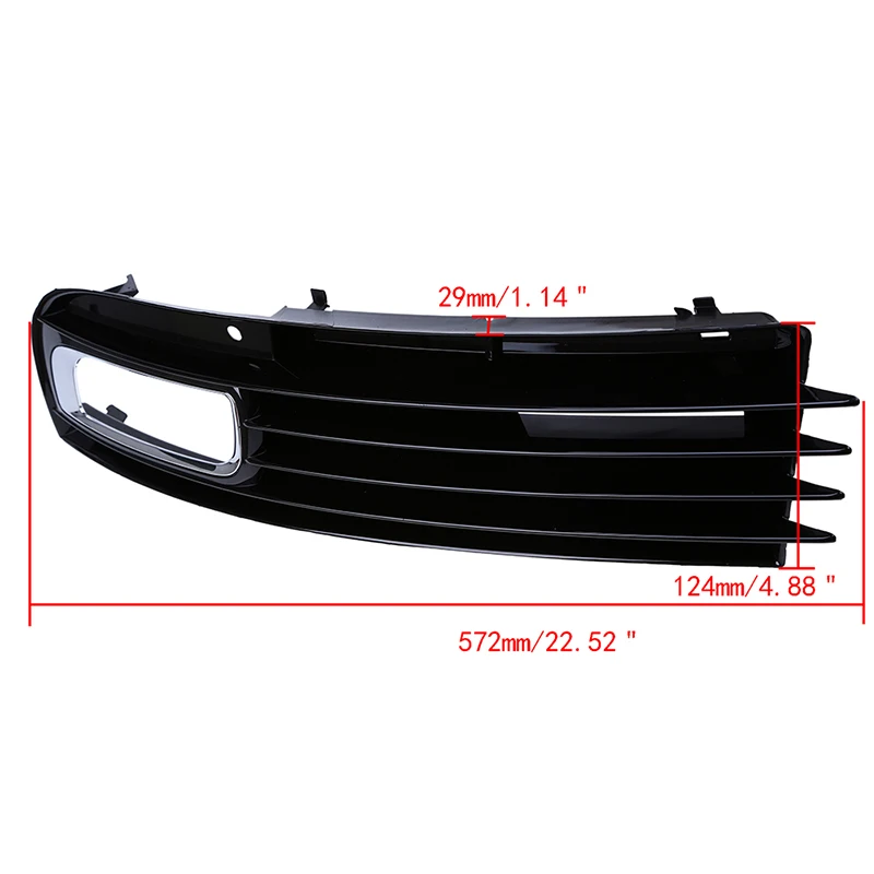 Высококачественный передний левый противотуманный фонарь POSSBAY нижний бампер