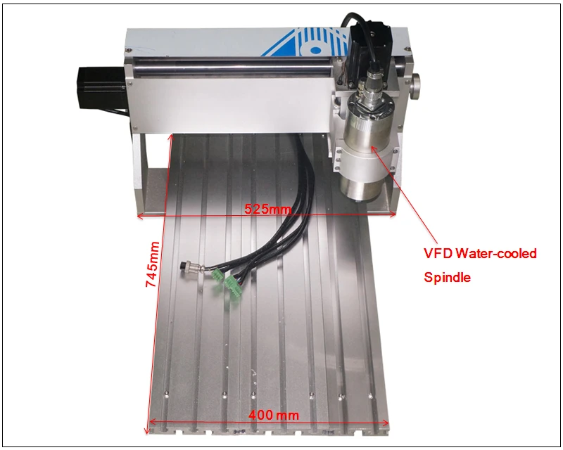 Станок для резьбы по дереву фрезерный станок с ЧПУ 6040 алюминиевая медная и