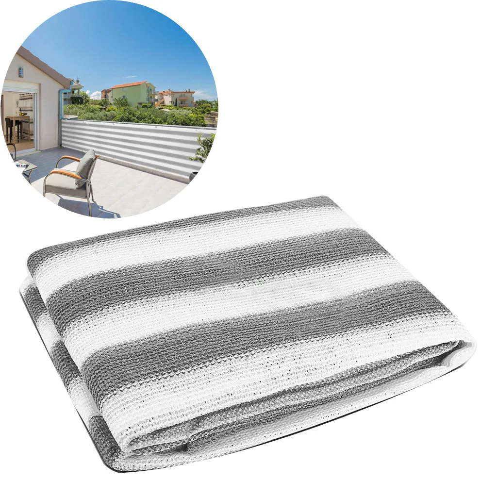 

2021 New Balcony Privacy Screen Fence Mesh For Balcony Windscreen Sun Shade UV-Proof #566