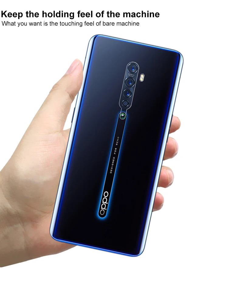 Imak Hydrogel III для OPPO Reno2, 2 шт., защита для заднего экрана, передняя, задняя, полное покрытие, мягкая защитная пленка, не стекло