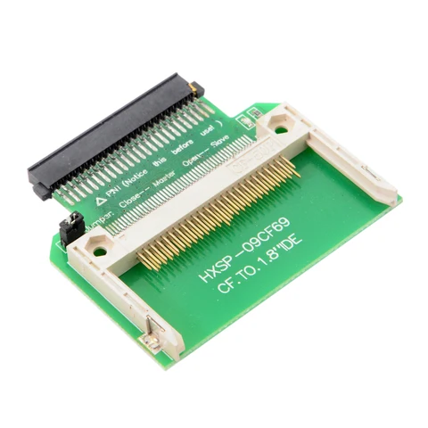 Compact Flash Merory Card to 50pin 1,8 дюймов IDE жесткий диск SSD конвертер адаптер для Toshiba