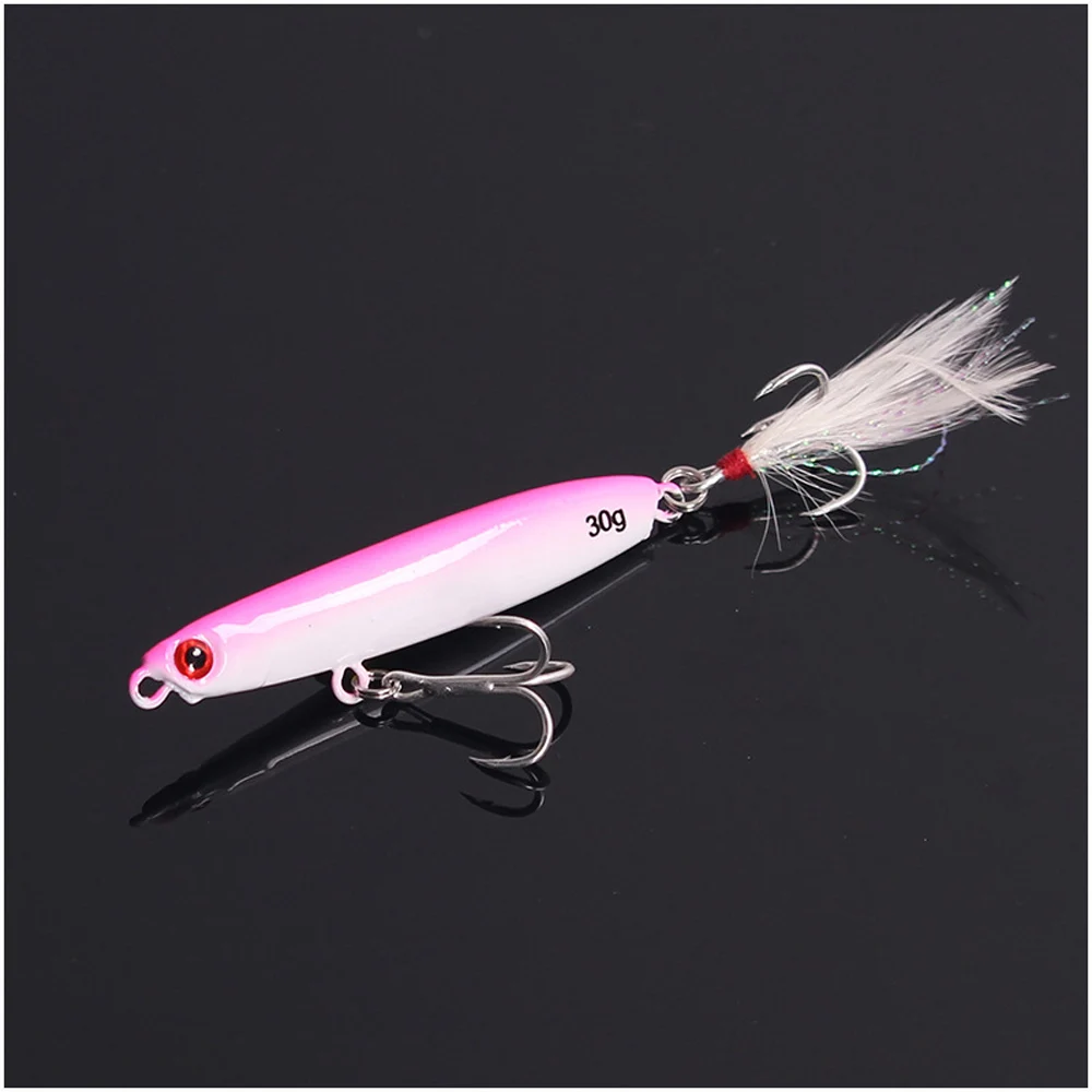 1 шт./лот 10 г 15 20 25 30 Лазерная металлическая джиг-Приманка медленно Тонущая лучшая