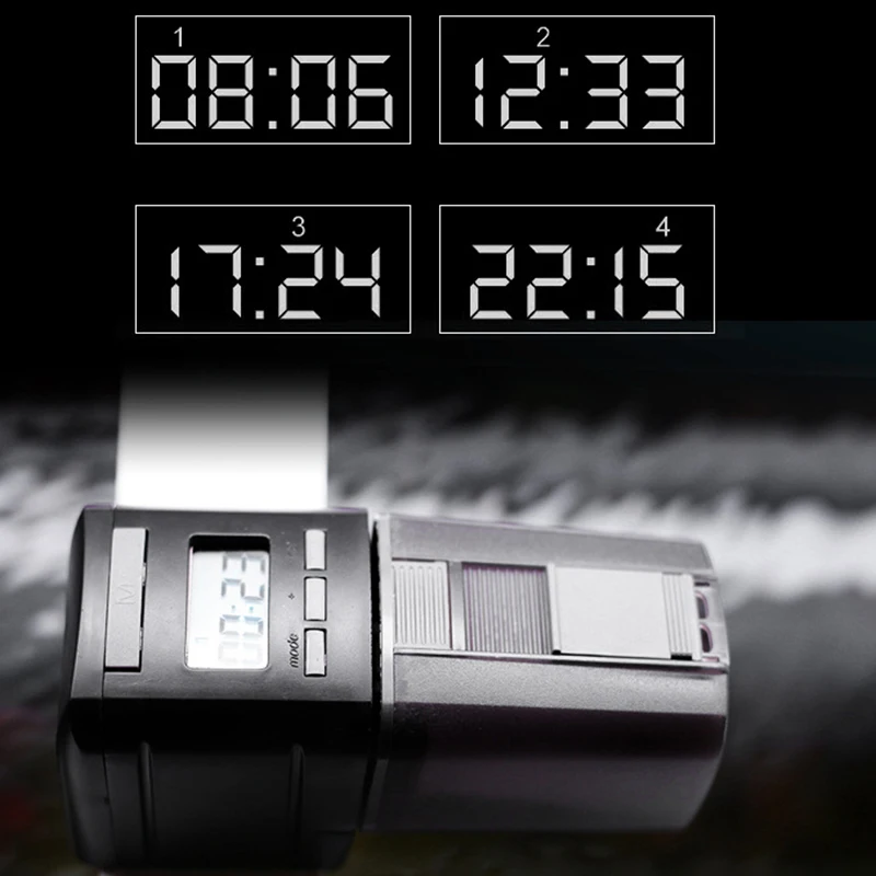 Автоматический кормушка для аквариума автоматический дозатор рыбы электронный