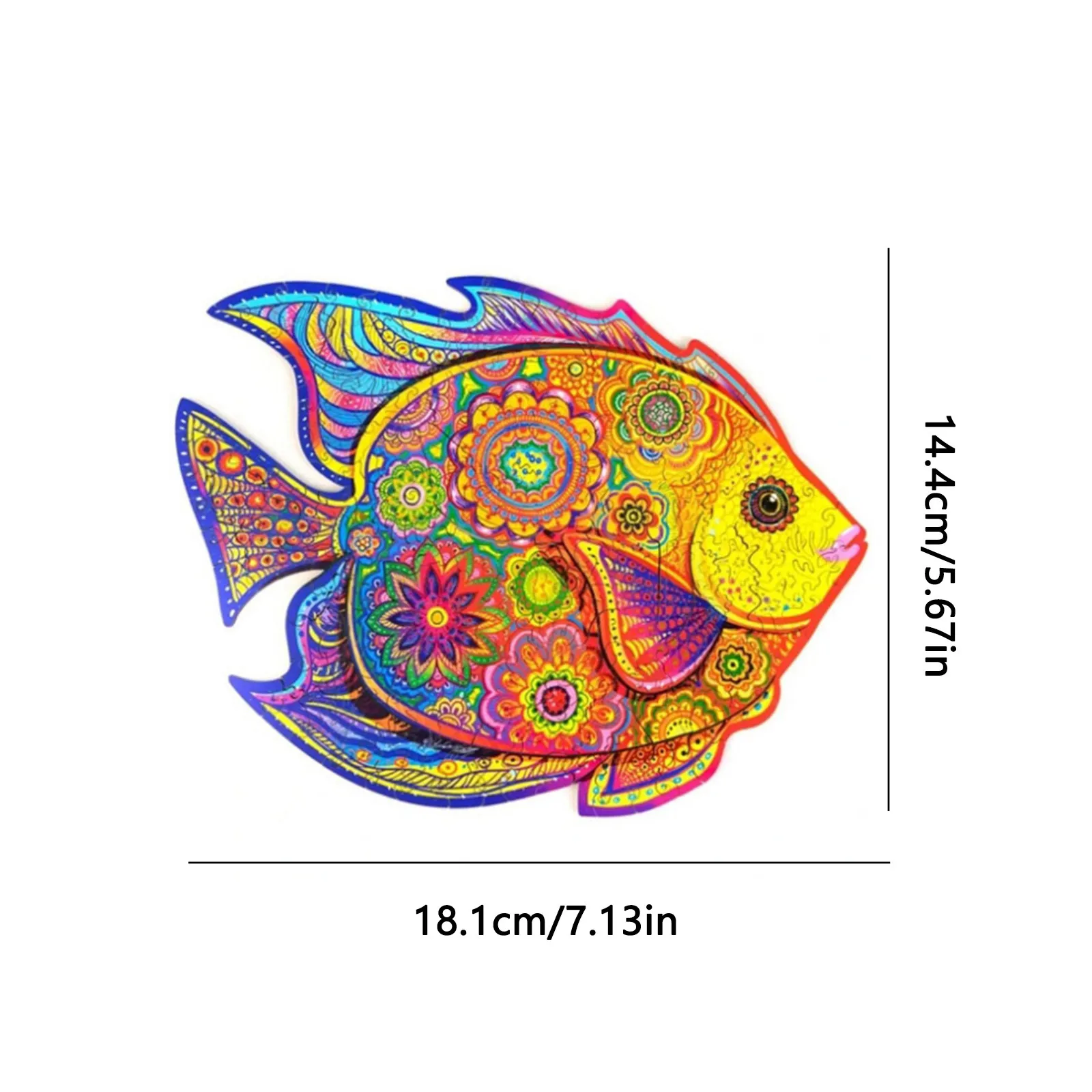 

Newly 3D Animal Shaped Wooden Puzzle For Adults Kids Interactive Toys Fish Puzzles Gift 2020 Children Educational Birthday Gift