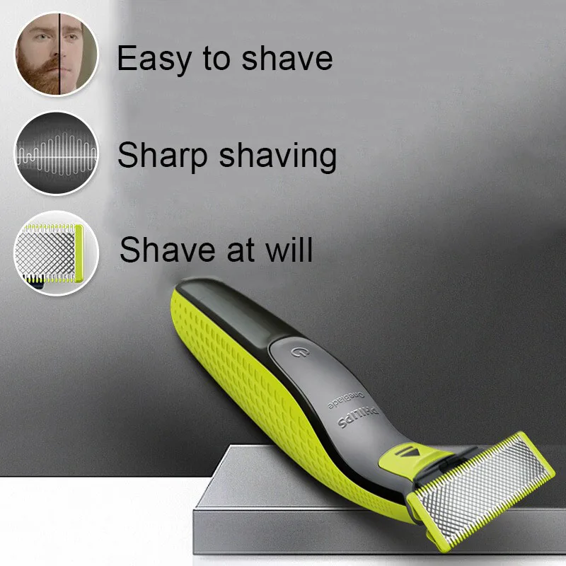 Сменный Электробритва Philips QP2527/10 OneBlade длится до 4 месяцев с поддержкой NimH аккумулятора Wet& Dry для Мужской бритвы