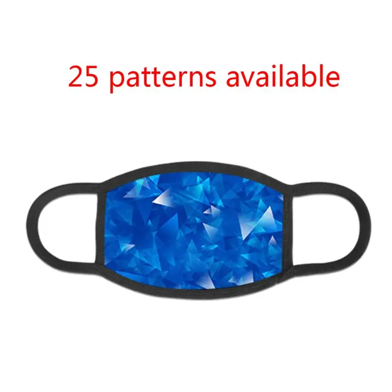

Fashion -Dust Cotton Face Masks -Haze Printed Unisex Washable Breathable Mouth Mask Reusable for Adult/Children