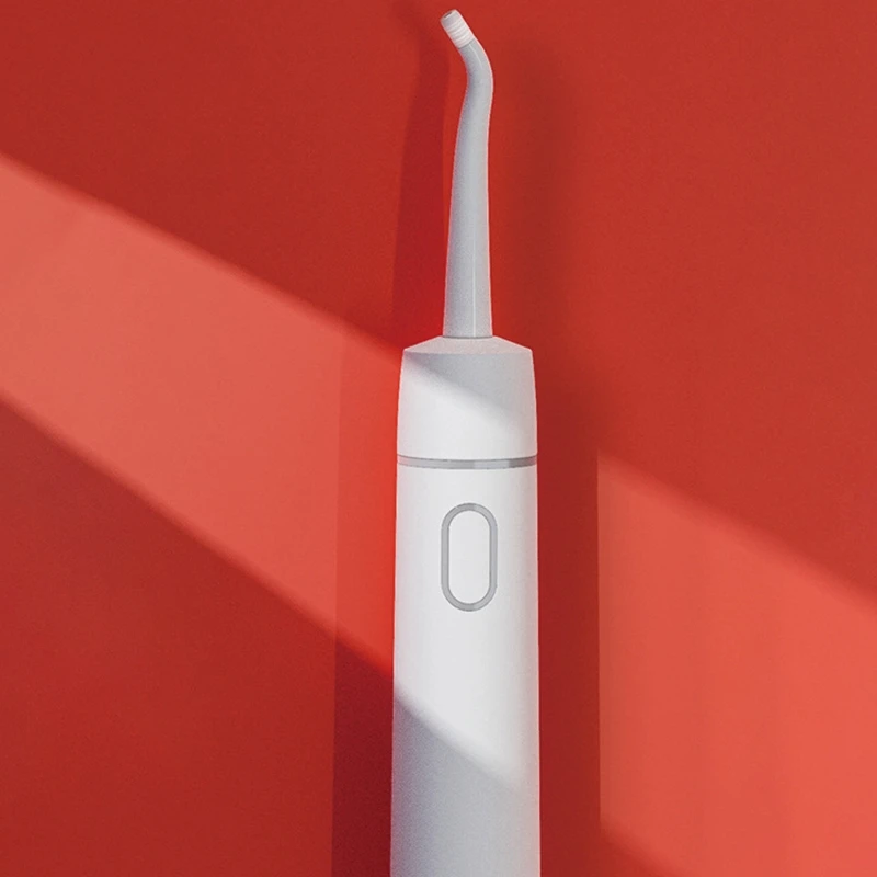 

Portable Tooth Cleaner Home Flusher Without Water Tank Stain Removal Oral Hygiene Care Inductive Charging