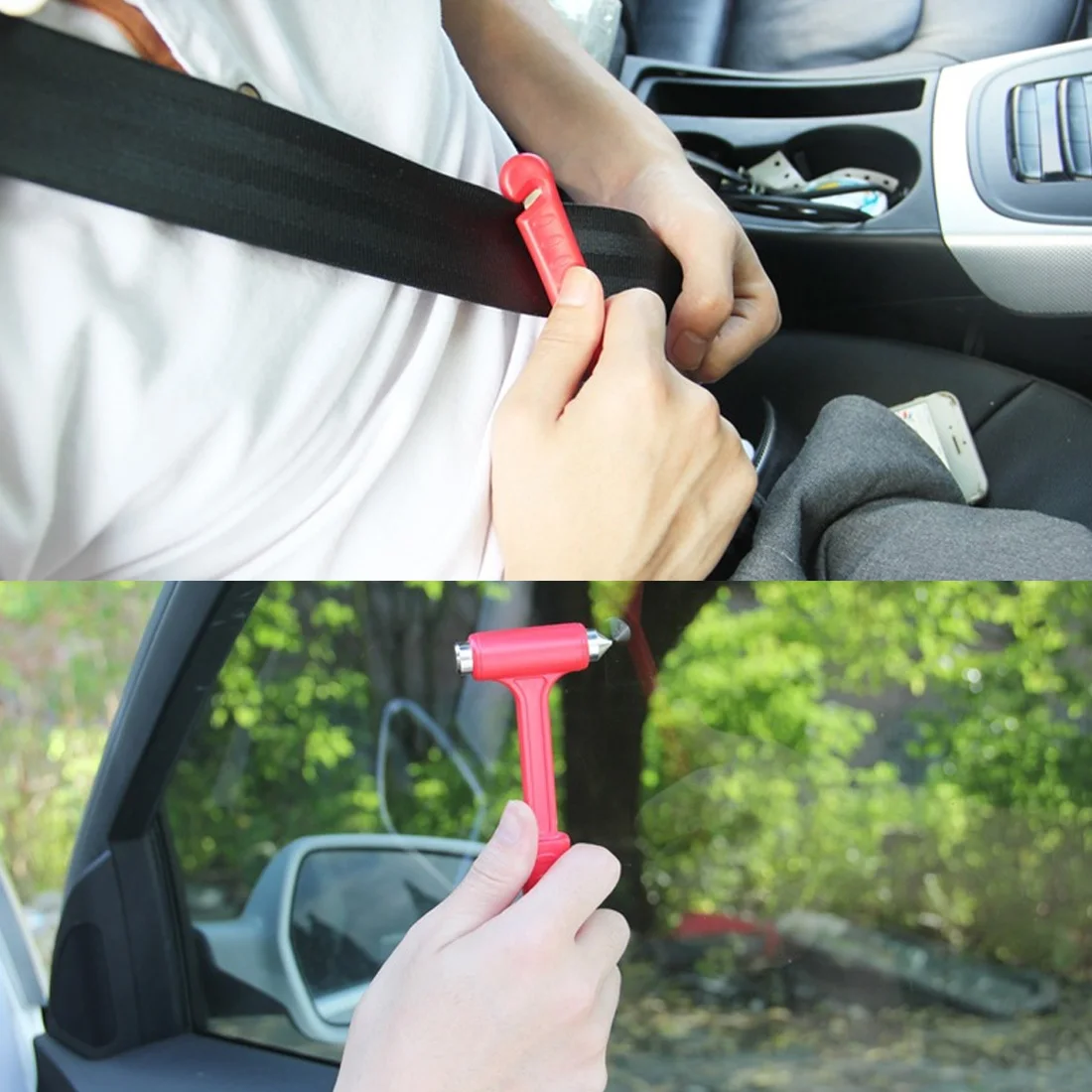 emergency escape tool car self-help hammer fire window breaker knocking glass artifact | Инструменты