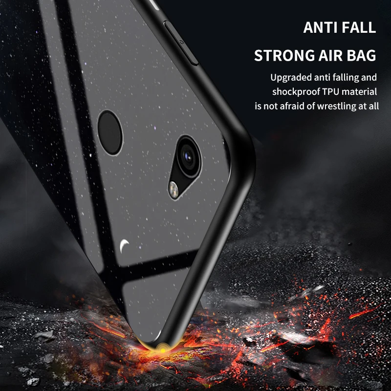 Чехол для телефона из закаленного стекла Google Pixel 1 2 3 3A 4 5 XL чехол Твердый Мягкий