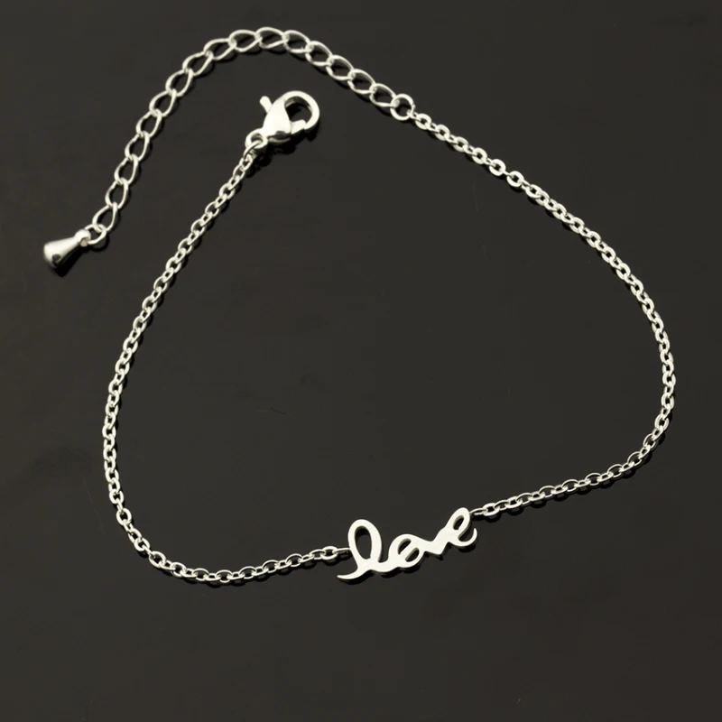 Браслеты дружбы из розового золота с сердцем для женщин ювелирные изделия