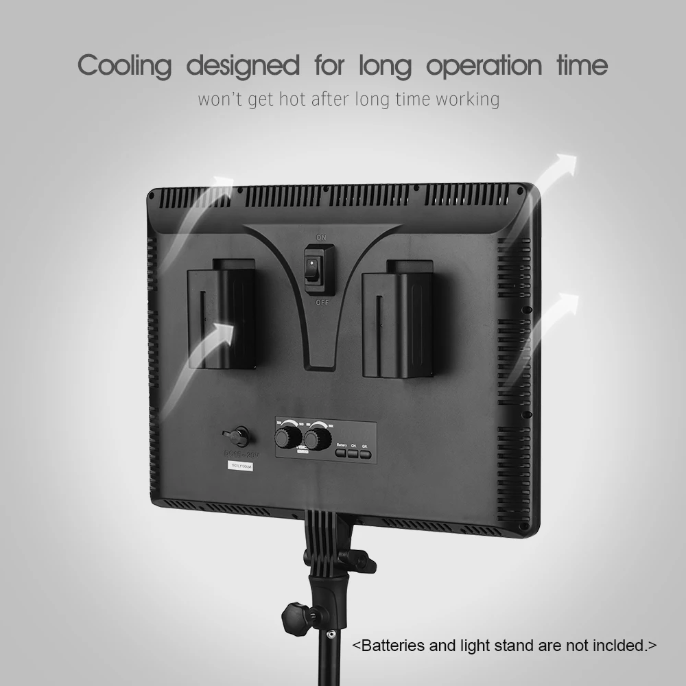 Большой светодиодный видео светильник Панель студийный фон для фотосъемки с