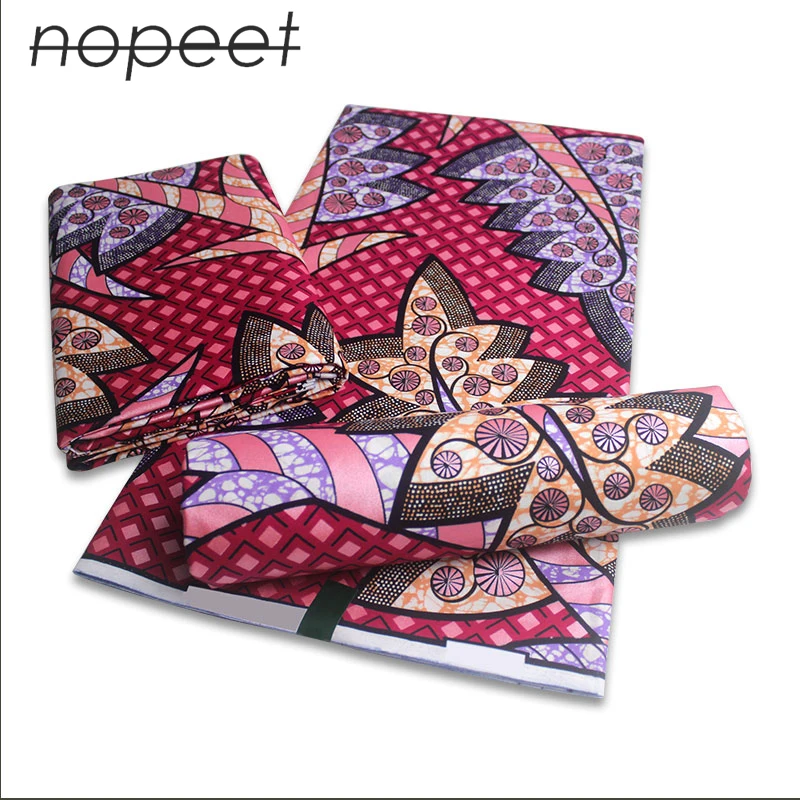 

100% Cotton Golden Wax Fabric Cotton Material Wrap Print Pagne Nigerian African Ankara Soft Sewing Organic Wedding Dress