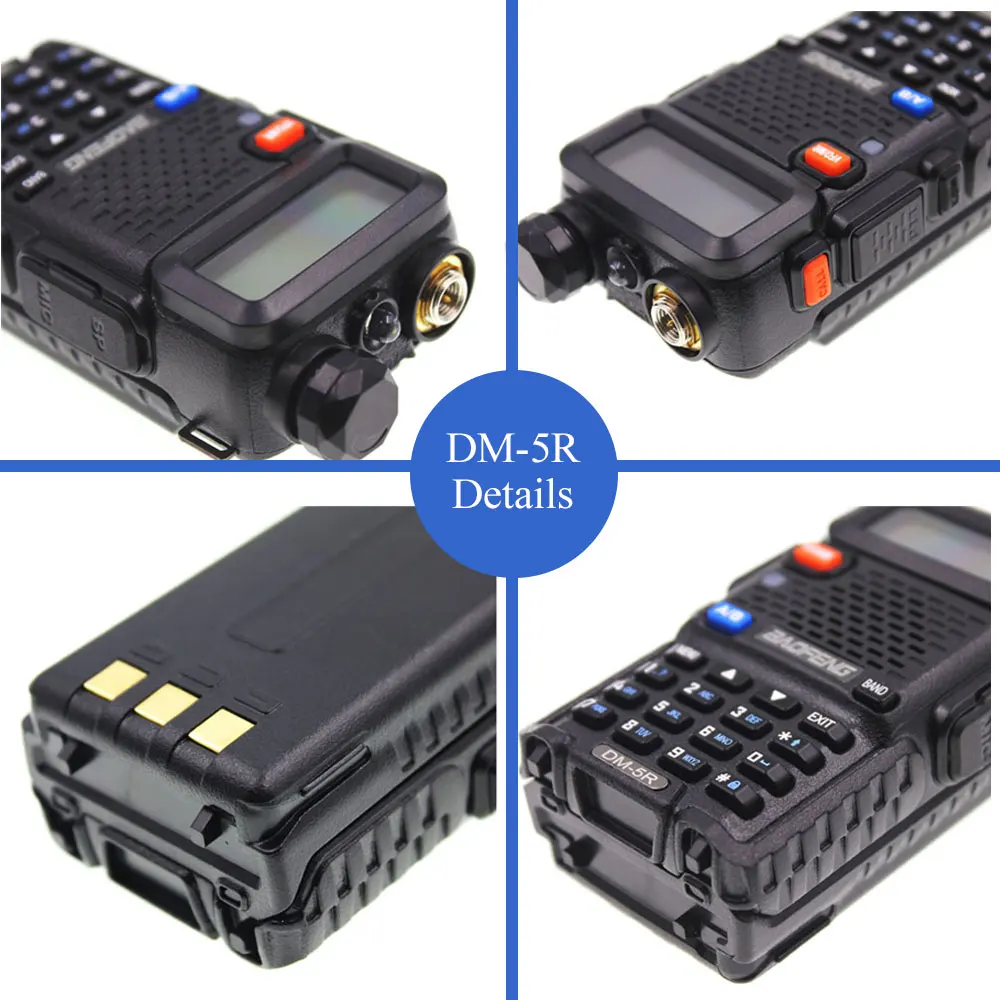 2 шт. Baofeng DM 5R Plus цифровая рация уровень I Уровень II DMR цифровой и аналоговый