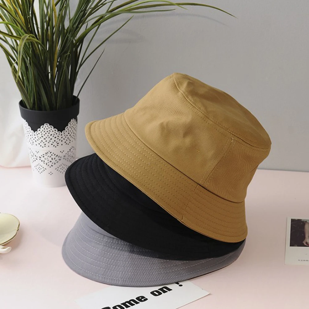 

Beach Panama cap unisex Outdoor Bucket Hat Shading Cap Harajuku All-match Fisherman Cap Leisure Cap Unisex Foldable Bucket Hat