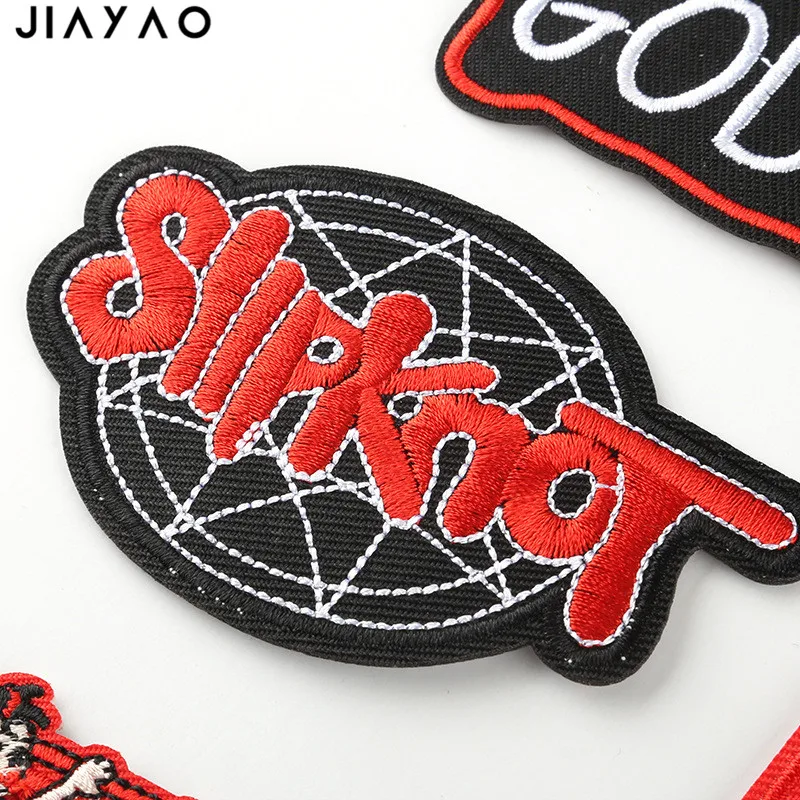 Вышитые клейкие патчи-наклейки с английскими буквами тканевые наклейки значок