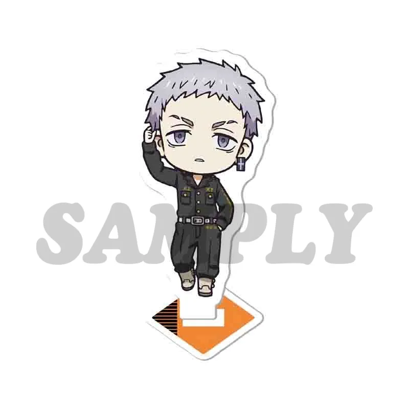 

New Hot Anime Tokyo Revengers Figure Takemitchy Hanagaki Tachibana Hinata Stand Cosplay Acrylic Christmas Birthday Present