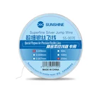 Солнечная Фотолюминесцентная линия, скакалка 0,007 мм, 0,009 мм, 0,01 мм, 0,02 мм для телефона, ремонт отпечатков пальцев, летающая линия