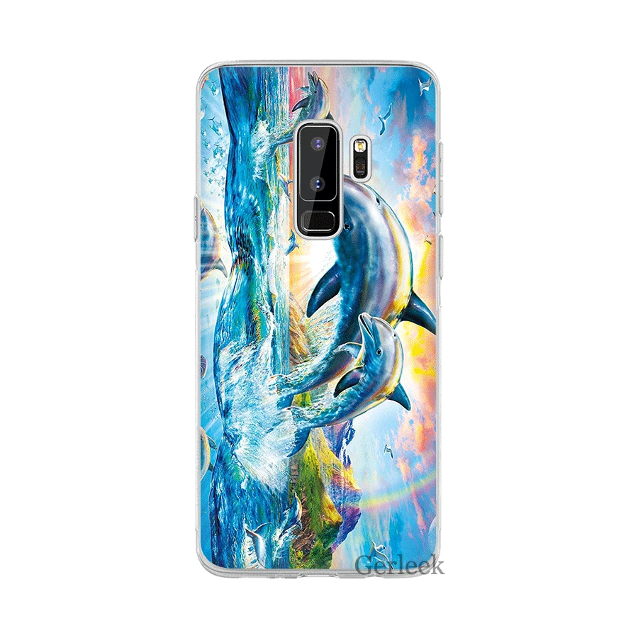 Чехол для телефона из ТПУ Samsung Galaxy S6 S7 Edge S8 S9 S10 S10E Plus Note 8 9 M10 M20 M30 M40 | Мобильные