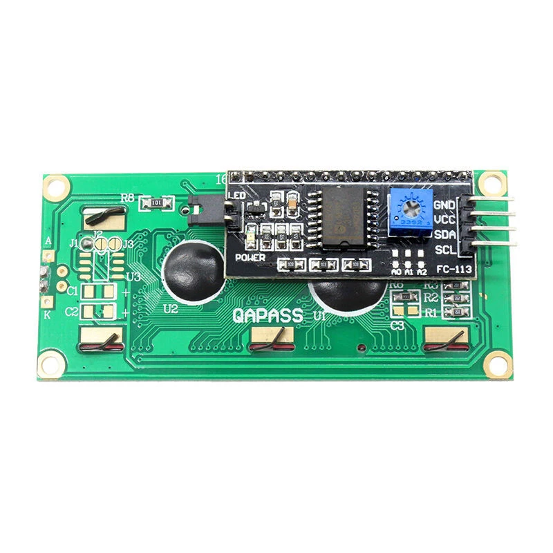 ЖК-дисплей 1602 Модуль зеленый экран 16x2 символ Module.1602 5V | Инструменты