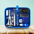 Набор инструментов для ремонта часов 149 шт., съемник браслета ремешка часов, Открыватель задней крышки, набор регуляторов ремешка часов, инструменты для ремонта ремешка часов