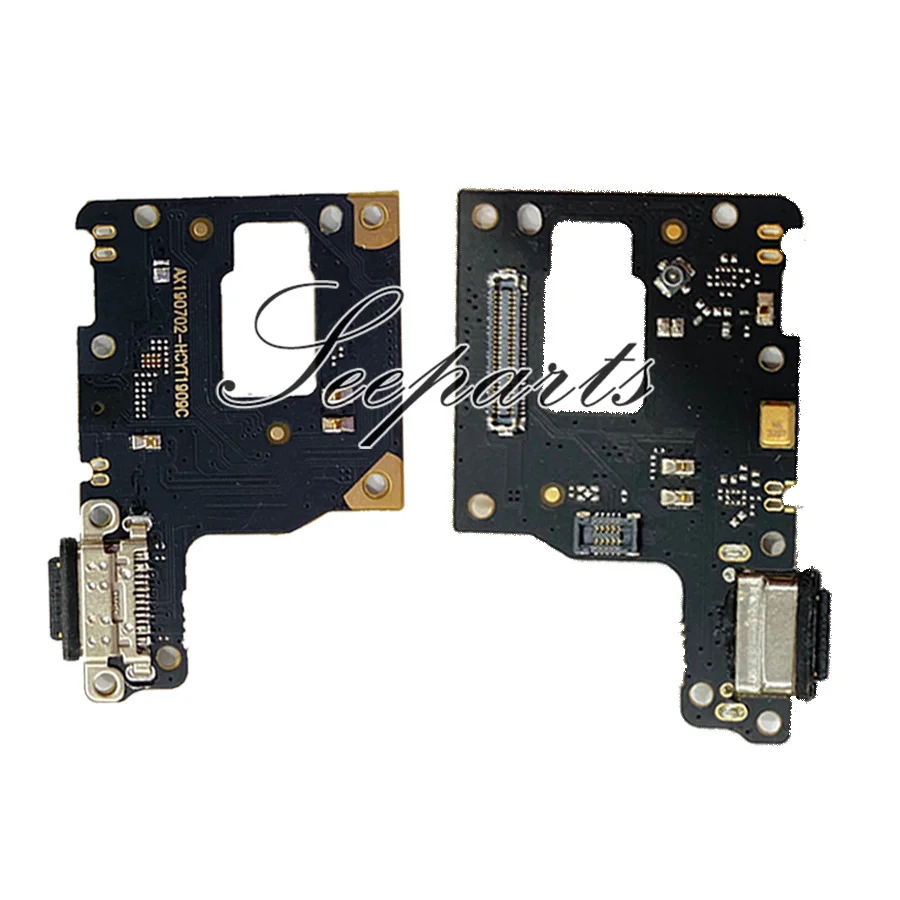Для Xiaomi Mi A3 USB зарядное устройство Порт гибкий кабель плата и микрофон запасные