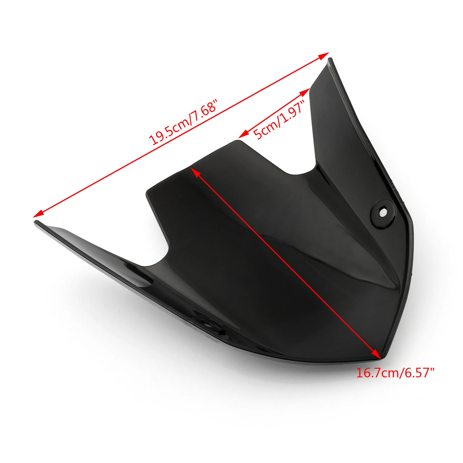 Areyourshop для Kawasaki Z1000- лобовое стекло ветровое стекло двойной пузырь ABS пластик аксессуары для мотоциклов
