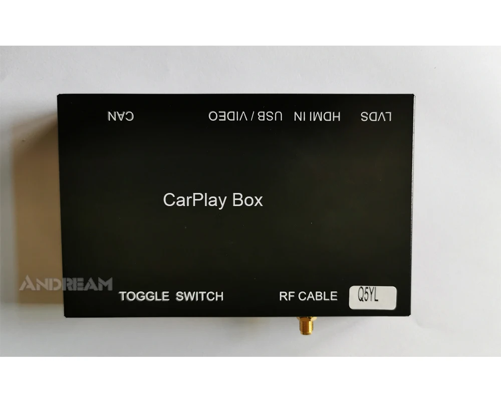 Andream беспроводной Carplay интерфейс коробка и Android авто для AUDI A3 Q3 экран обновление MMI система зеркало-ссылка