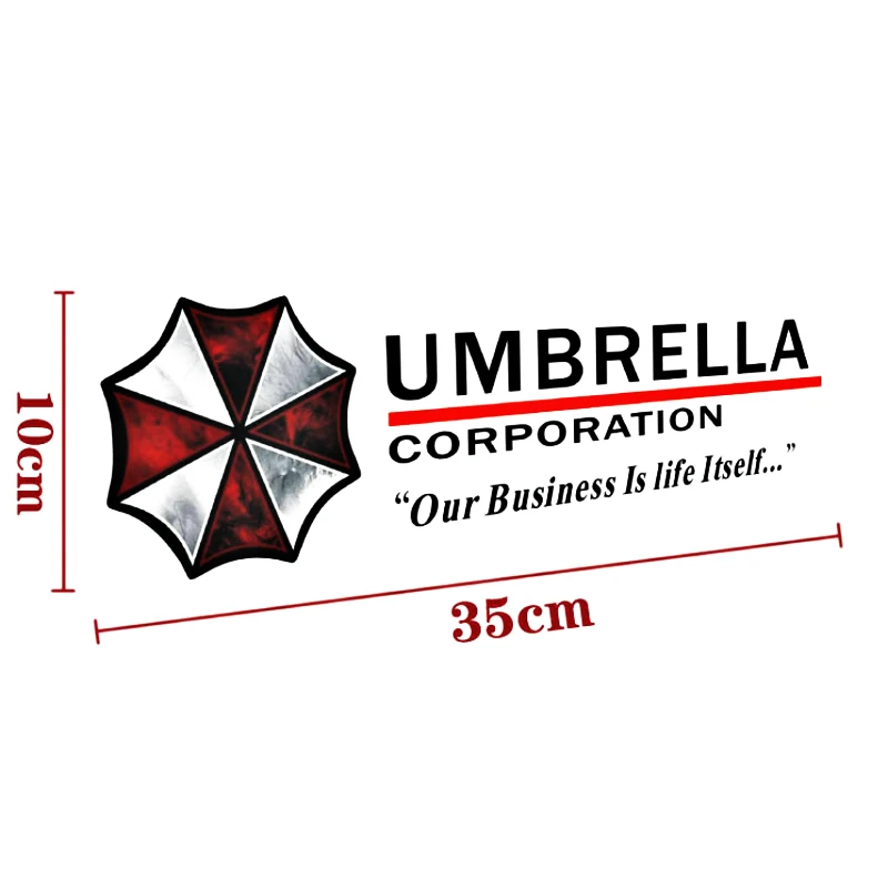 Забавные аксессуары Umbrella Corporation светоотражающие автомобильные наклейки для Audi A3