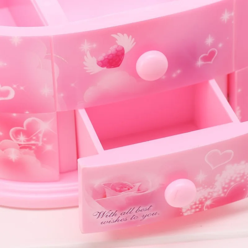 

New Rotating Ballerina Music Box To Send Girlfriend Birthday Gift Music Boxs Plastic Jewelry Storage Box Gift Box Christmas Gift