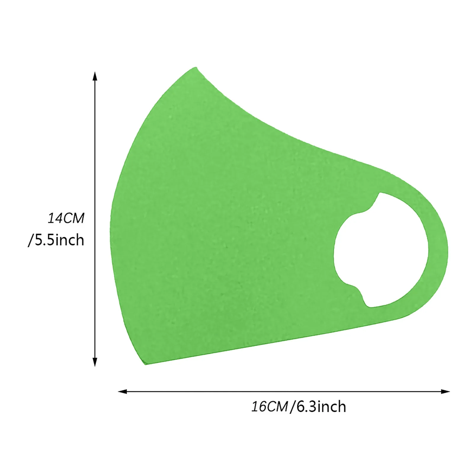 1 шт. однотонная маска для взрослых | Тематическая одежда и униформа