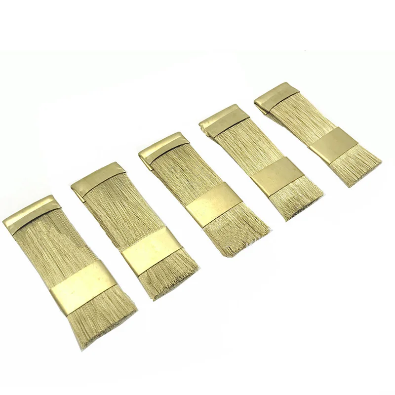 1 шт. щетка для чистки сверла ногтей Золотая портативная электрические