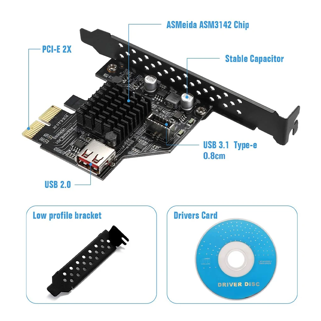 добавить на карта pci express 30 usb 31 pci e карт