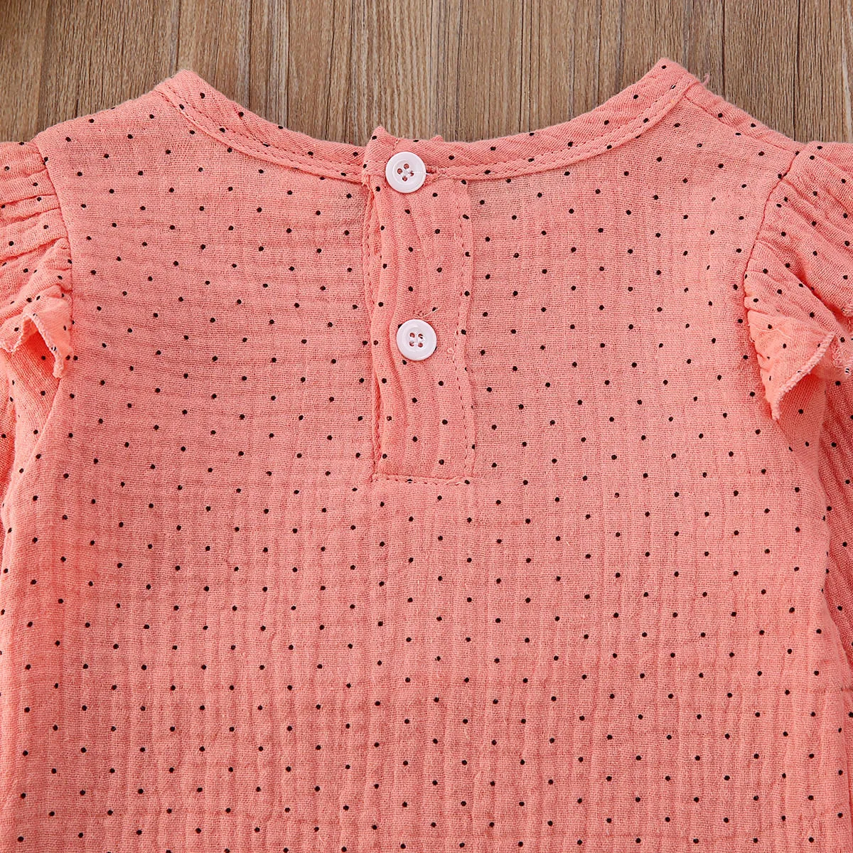 Новинка 2020 Одежда для новорожденных маленьких девочек комбинезон в горошек с