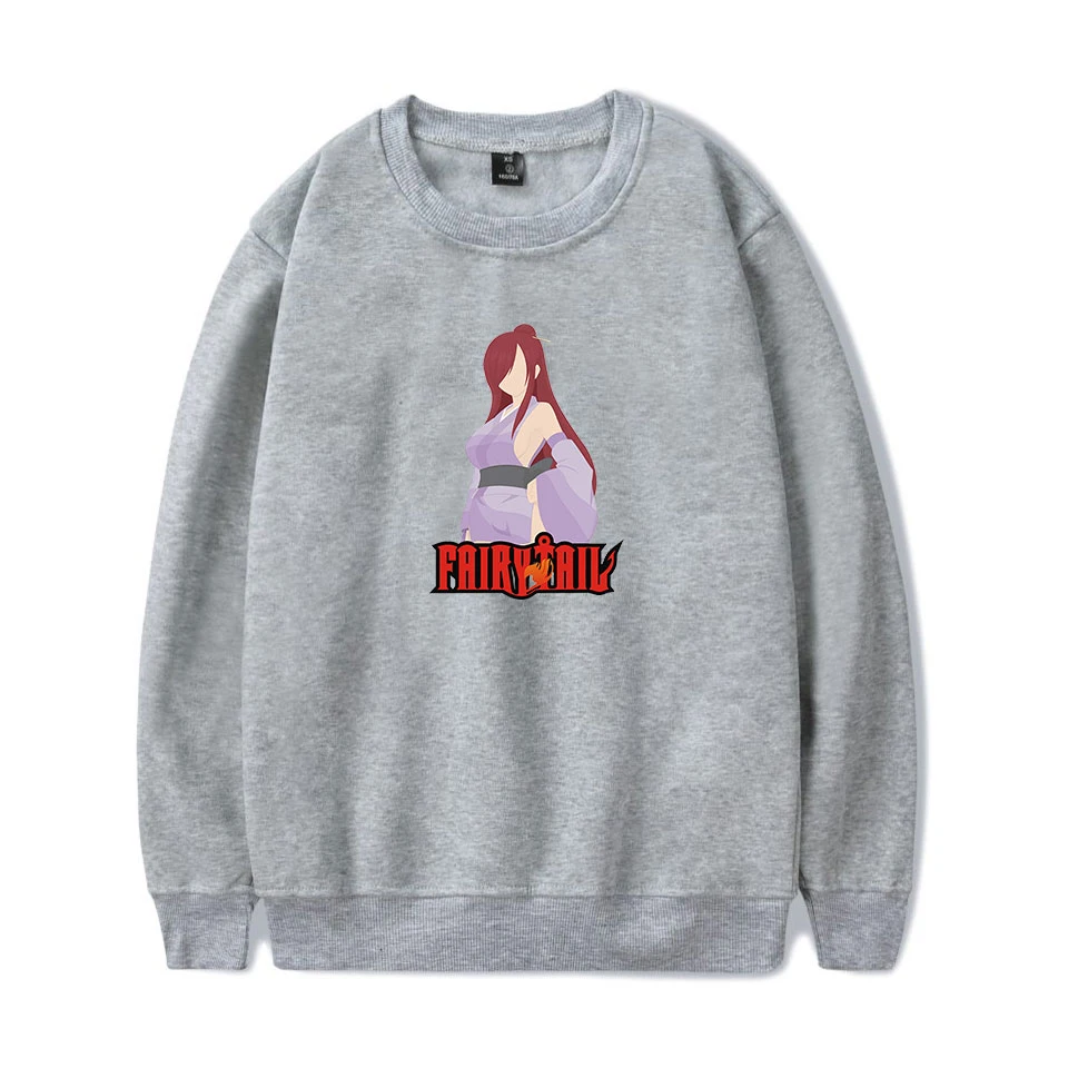 Программное обеспечение FAIRY TAIL популярный свитшот с длинным рукавом и круглым