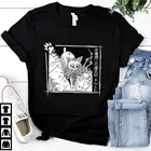 Футболка с изображением кошки томие дзюндзи Ито Узумаки ужасная японская футболка с Аниме Манга уличная одежда хлопковая футболка Топы хипстерская женская одежда