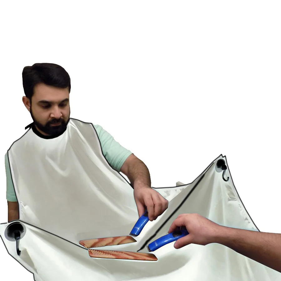 Держатель триммера Man для стрижки волос передник бороды водонепроницаемая | Дом и