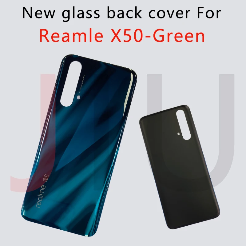 For Oppo Realme X50 5G Glass Battery Cover X3 Housing Repair Replace Back Door Phone Rear Case + Sticker SuperZoom | Мобильные