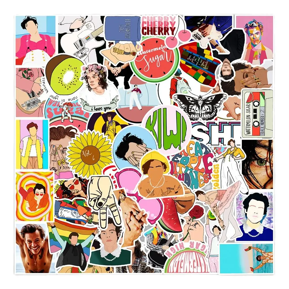 

50pcs Harris graffiti Stickers Laptop Skateboards Luggage Motorcycles Phone Children's Toy Waterproof Sticker Classic Decal pop