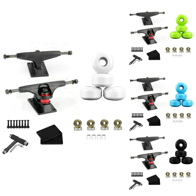 

Скейтборд, Лонгборд А, колеса 52x32 мм, 5-дюймовые грузовики для скейтборда и инструменты для скейтборда, аксессуары для скейтборда