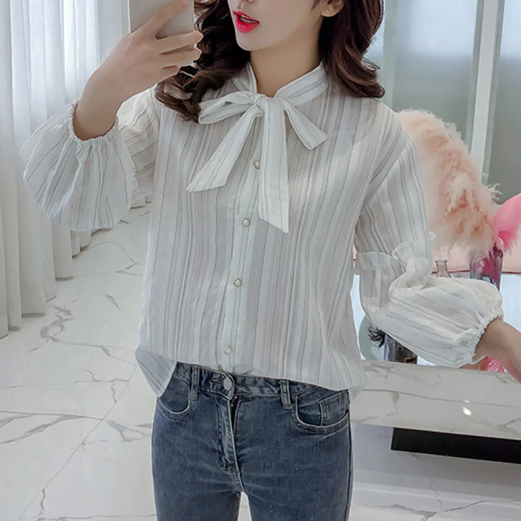 SAGACE женские укороченные рубашки с длинным рукавом и v образным вырезом белые