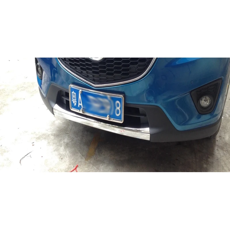 

For Mazda CX-5 CX5 2015 Front and Rear Bumper Trim strip Car exterior decorative trim rear bumper polish Trim Auto Accessories