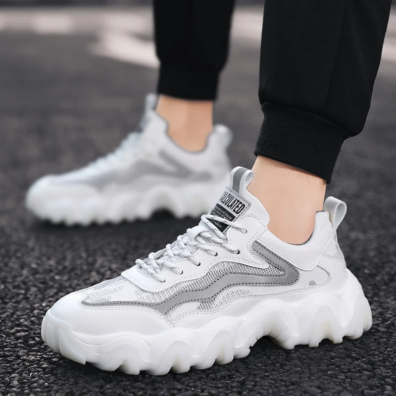 

Man Shoes Sport Men Scarpe Casual Men Slip On Shoes Size Mens Brand Sneakers Loafers New White Summer Fashion Men's