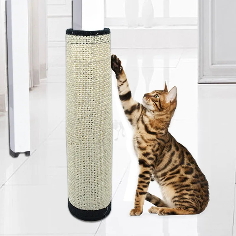 

Natural Sisal Hemp Cat Scratch Board Mat Scratching Post Toy Sofa Pad Protector Anti-Scratch Furniture Protection Cat Claw Board