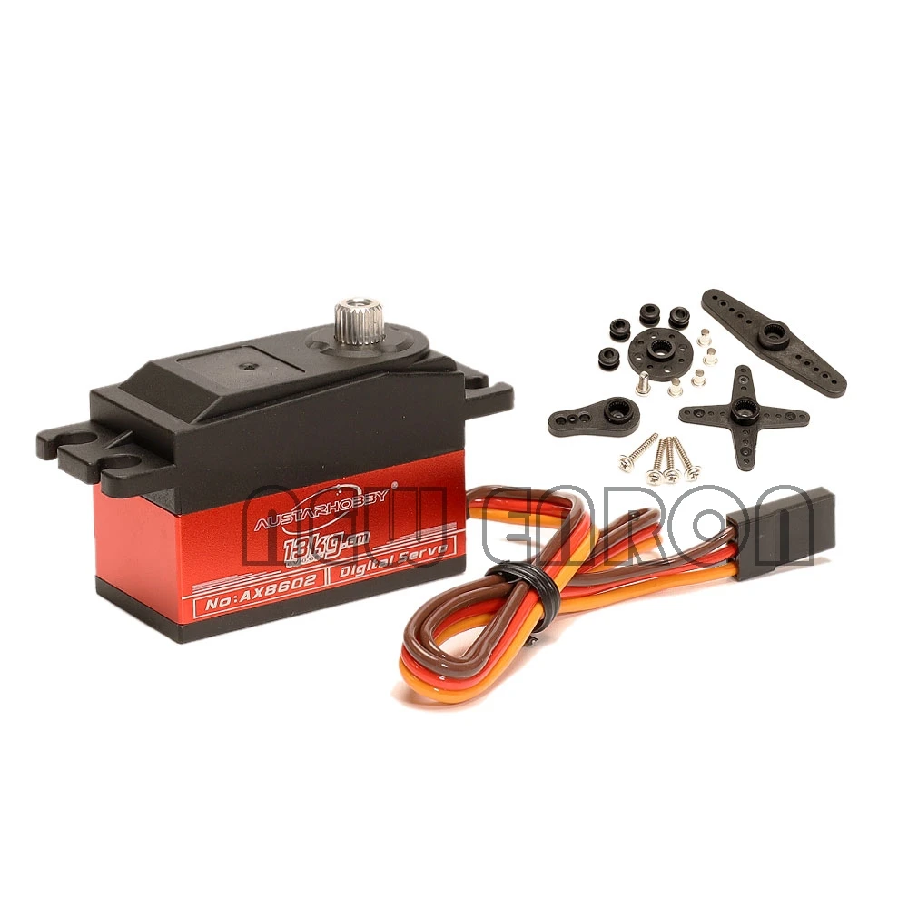 

13KG Metal Gear AX8602 Torque Digital Core Servo for On-Road RC Touring Car Drift Car RC Plane Model NEW ENRON