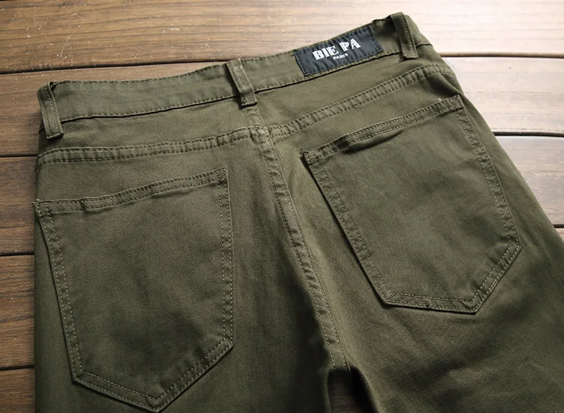 Мужские джинсы с вышивкой индивидуальная одежда для ночного клуба повседневные