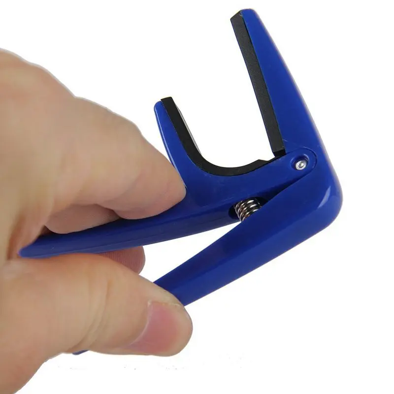 Quick Change Trigger Capo Key Clamp Fr Acoustic Electric Classic Ukulele 05# Blue | Спорт и развлечения