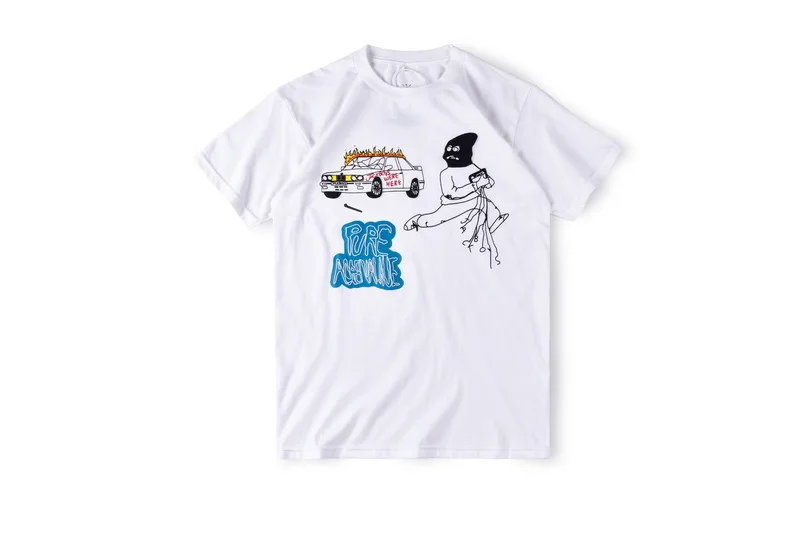 

Travis Scott Jack mask on tee TS tour cartoon graffiti hip hop short sleeve T-shirt