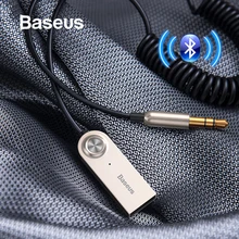 Baseus USB Bluetooth адаптер Aux Bluetooth адаптер V5.0 приемник аудио передатчик кабель программный ключ для автомобиля 3,5 мм разъем автомобильный адаптер кабель bluetooth адаптер блютуз адаптер usb bluetooth