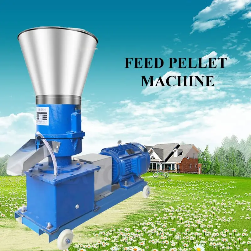 400 кг/ч-500 кг/ч кВт машина для производства гранул пресс корма животных мельница на